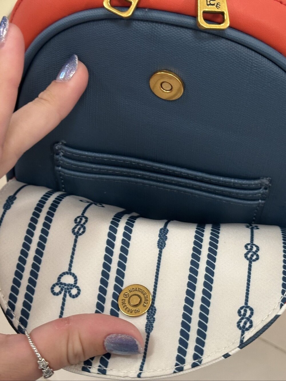Disney’s Yacht Club Resort Loungefly Bag - Picture 4 of 4